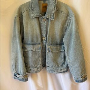 GAP Classic Light Blue Denim Jacket